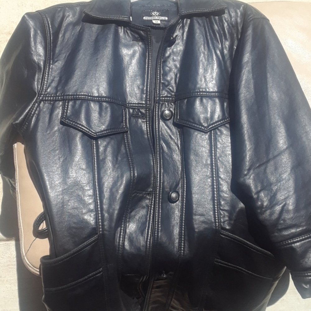 Leather jacket